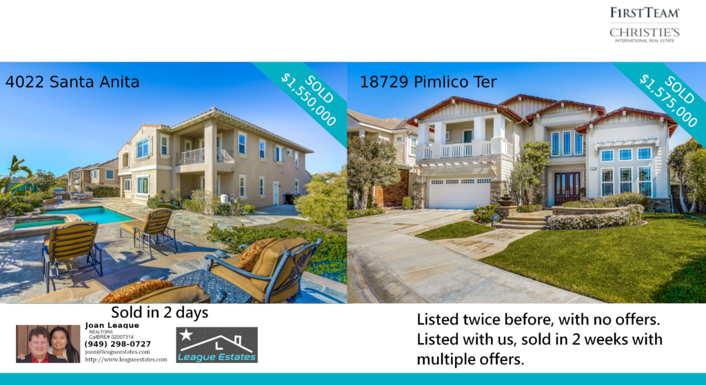 yorba houses ADD Front sold fast