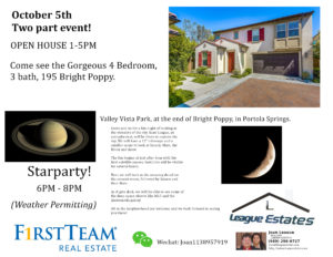 open house and starparty 1