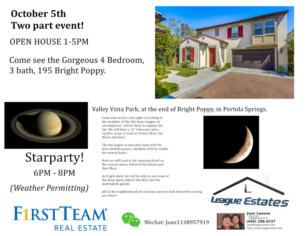 open house and starparty