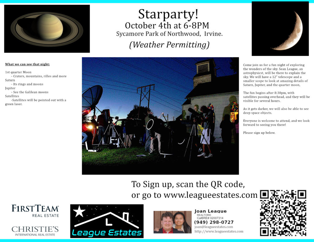 starparty sycamore park oct4